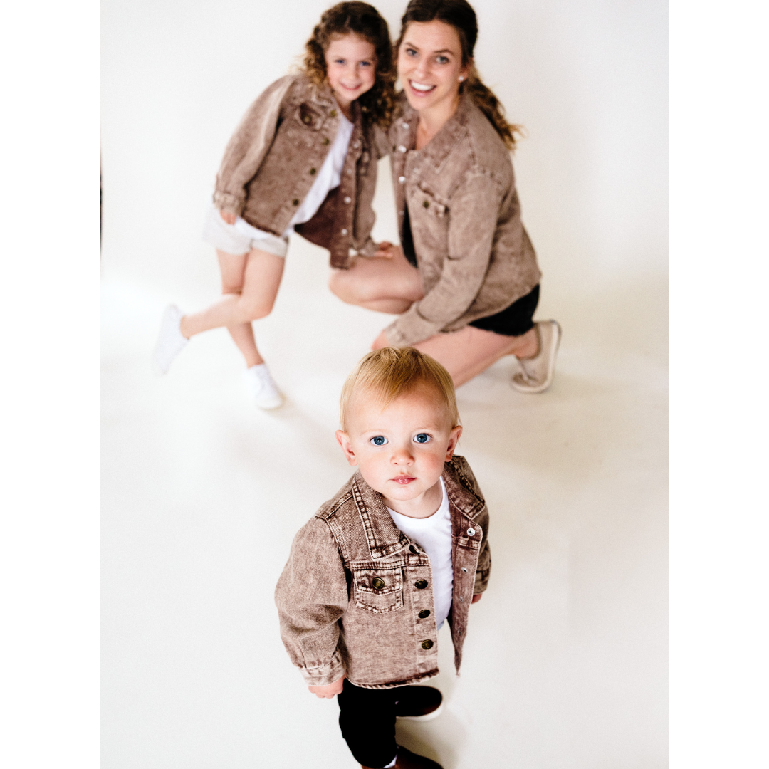 Brown Denim Jacket - Infant